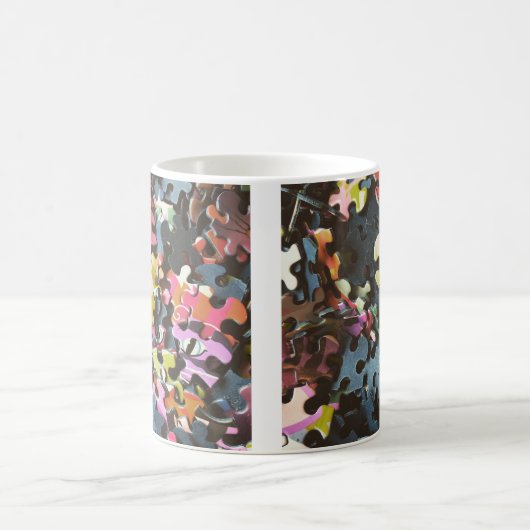 Puzzle Piece Coffee Mok (Center)
