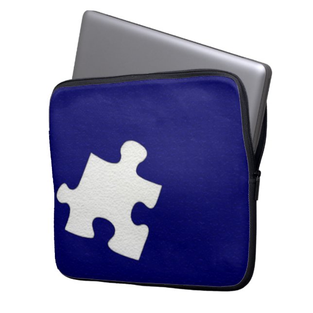Puzzle Piece Electronics Bag Laptop Sleeve (Voorkant Links)