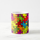 Puzzle Piece Personalized Mug Koffiemok (Center)
