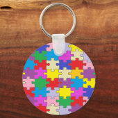 Puzzle Piece Sleutelhanger (Voorkant)