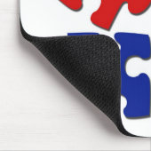 Puzzle Pieces Mousepad Muismat (Hoek)