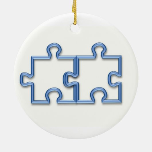 Puzzle Piecks Ornament (Achterkant)
