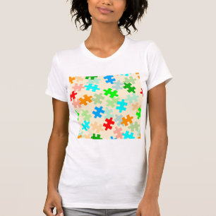 Puzzle Piecks Womens T-Shirt