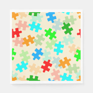 Puzzle Pineersels Paper Napkins Servet