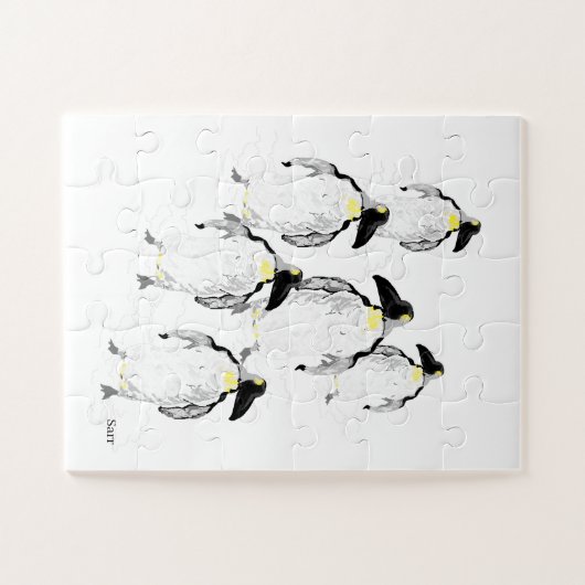 Puzzle: pinguïns legpuzzel (Horizontaal)
