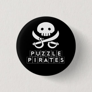 Puzzle Pirates Skull Button