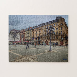 Puzzle “Plaza urbana – Frankfurt clásica” Legpuzzel