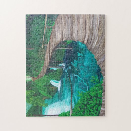 Puzzle Plitvice maakt Kroatië Legpuzzel (Verticaal)