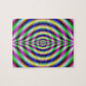 Puzzle Psychedelic Neon Eye Legpuzzel (Horizontaal)