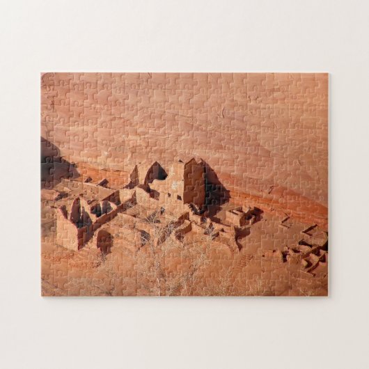 puzzle - Pueblo Ruins in Canyon de Chelly, Arizona Legpuzzel (Horizontaal)