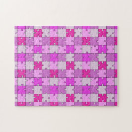 Puzzle Puzzle Challenge Roze Legpuzzel