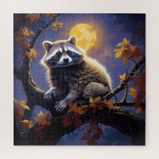 Puzzle Raton Laveur 8 Legpuzzel (Verticaal)