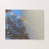 Puzzle - Regenboog in de hemel Legpuzzel (Horizontaal)