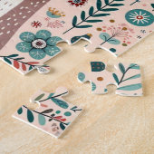 Puzzle “Renne de Noël“ Legpuzzel (Zijkant)