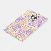 Puzzle Ribbon Penguin Post-it® Notes (Schuin)