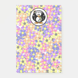 Puzzle Ribbon Penguin Post-it® Notes