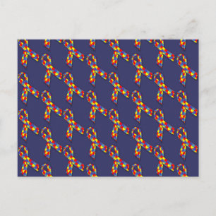 Puzzle Ribbons Briefkaart