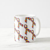 Puzzle Ribbons Koffiemok (Voorkant rechts)
