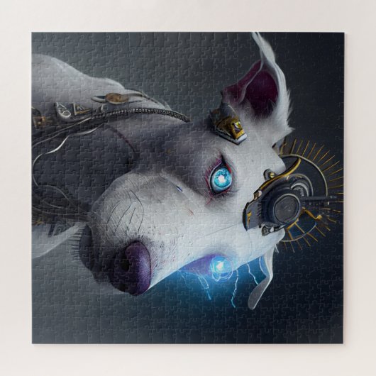 Puzzle Robotic dog Legpuzzel (Horizontaal)