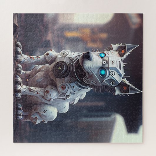 Puzzle Robotic dog Legpuzzel (Horizontaal)