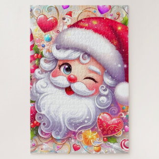 PUZZLE ROMPRE CABEZAS DE SANTA CLAUS LEGPUZZEL