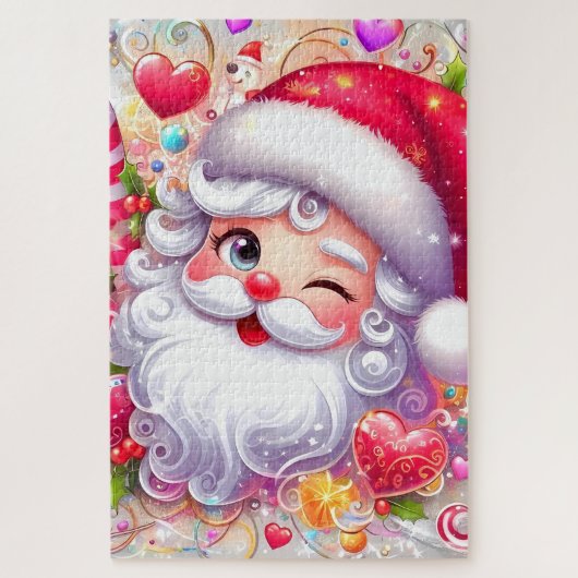 PUZZLE ROMPRE CABEZAS DE SANTA CLAUS LEGPUZZEL (Verticaal)