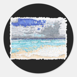 Puzzle Ronde Sticker