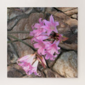 Puzzle - Roze Amaryllis Legpuzzel (Horizontaal)