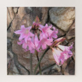 Puzzle - Roze Amaryllis Legpuzzel (Verticaal)