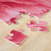 Puzzle roze anine close-up legpuzzel (Zijkant)