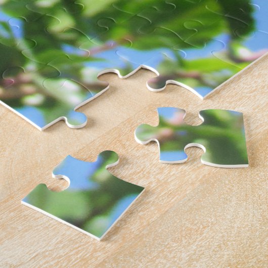 Puzzle - Roze Hibiscus Blossom Legpuzzel (Zijkant)