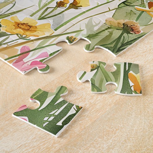 Puzzle – Saint Bernard Dog Puzzle Gift Legpuzzel (Zijkant)