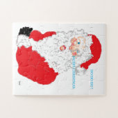 Puzzle: SANTA CLAUS Legpuzzel (Horizontaal)