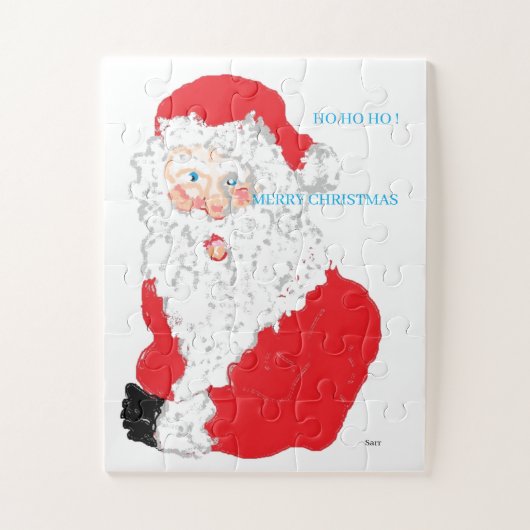 Puzzle: SANTA CLAUS Legpuzzel (Verticaal)
