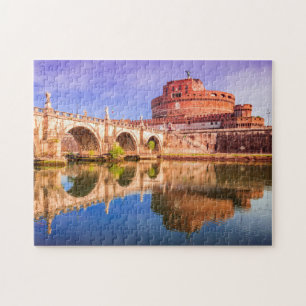 Puzzle Sant'Angelo castle in Rome Legpuzzel