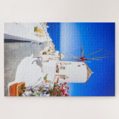 Puzzle Santorini Griekenland Legpuzzel (Horizontaal)