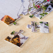 Puzzle Santorini Griekenland Legpuzzel (Zijkant)