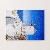 Puzzle Santorini Griekenland Legpuzzel (Horizontaal)