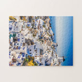 Puzzle Santorini Oia Legpuzzel (Horizontaal)