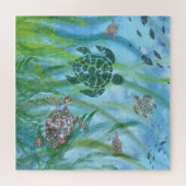 Puzzle - Schitterende waterschilders Legpuzzel (Horizontaal)