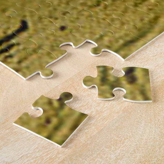 Puzzle - Seagull op Sunset Legpuzzel (Zijkant)