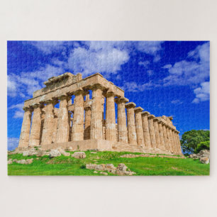 Puzzle Selinunte tempel op Sicilië Legpuzzel