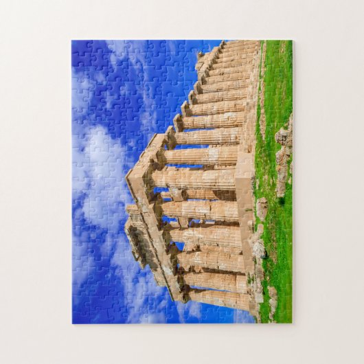 Puzzle Selinunte tempel op Sicilië Legpuzzel (Verticaal)