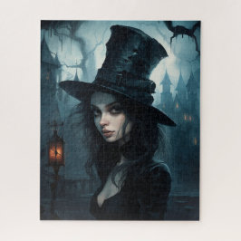 Puzzle Shadows of the Mysterious Woman Legpuzzel