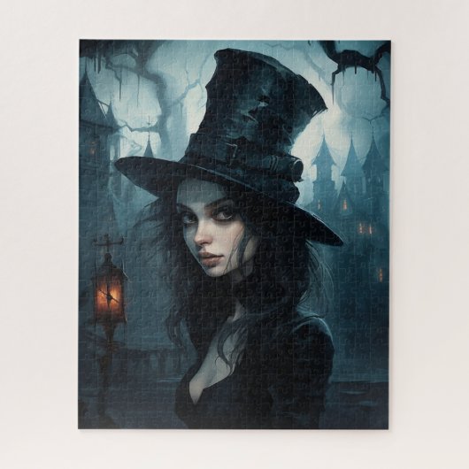 Puzzle Shadows of the Mysterious Woman Legpuzzel (Verticaal)