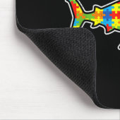 Puzzle Shark Neurodiversiteit Autisme Bewustzijn G Muismat (Hoek)
