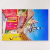 Puzzle Sighisoara Transsylvania Roemenië Legpuzzel (Horizontaal)