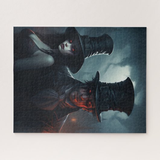 Puzzle Sinister Enigma Legpuzzel (Horizontaal)