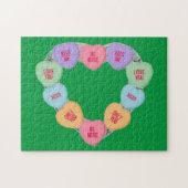 Puzzle Snoep Love Hearts Legpuzzel (Horizontaal)
