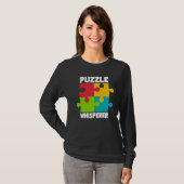 Puzzle Solving Puzzles Hobby Crossword   7 T-shirt (Voorkant volledig)